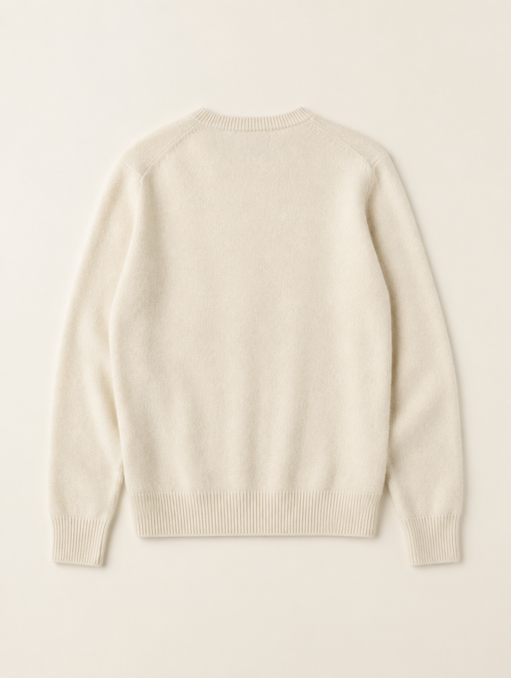 Cashmere pullover detail 12