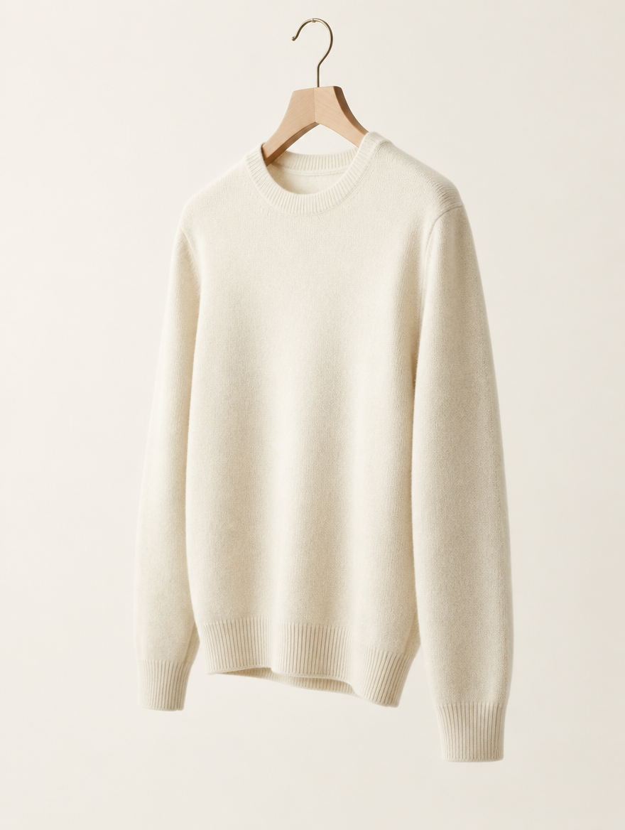 Cashmere pullover detail 13