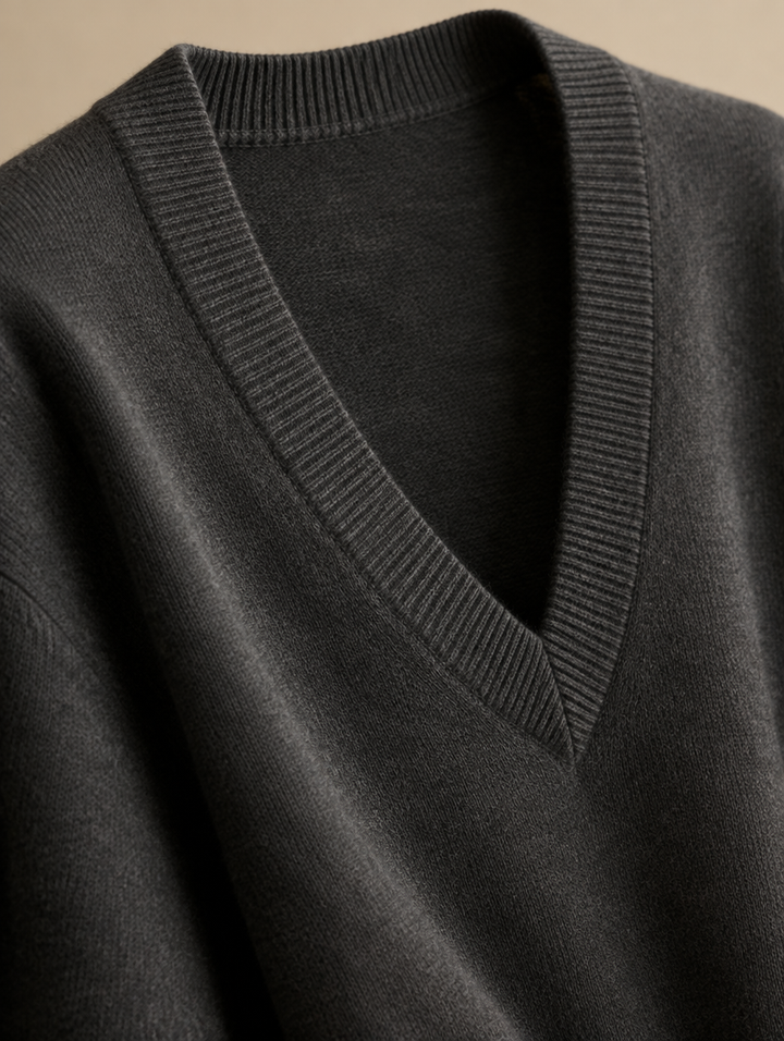 Cashmere pullover detail 21